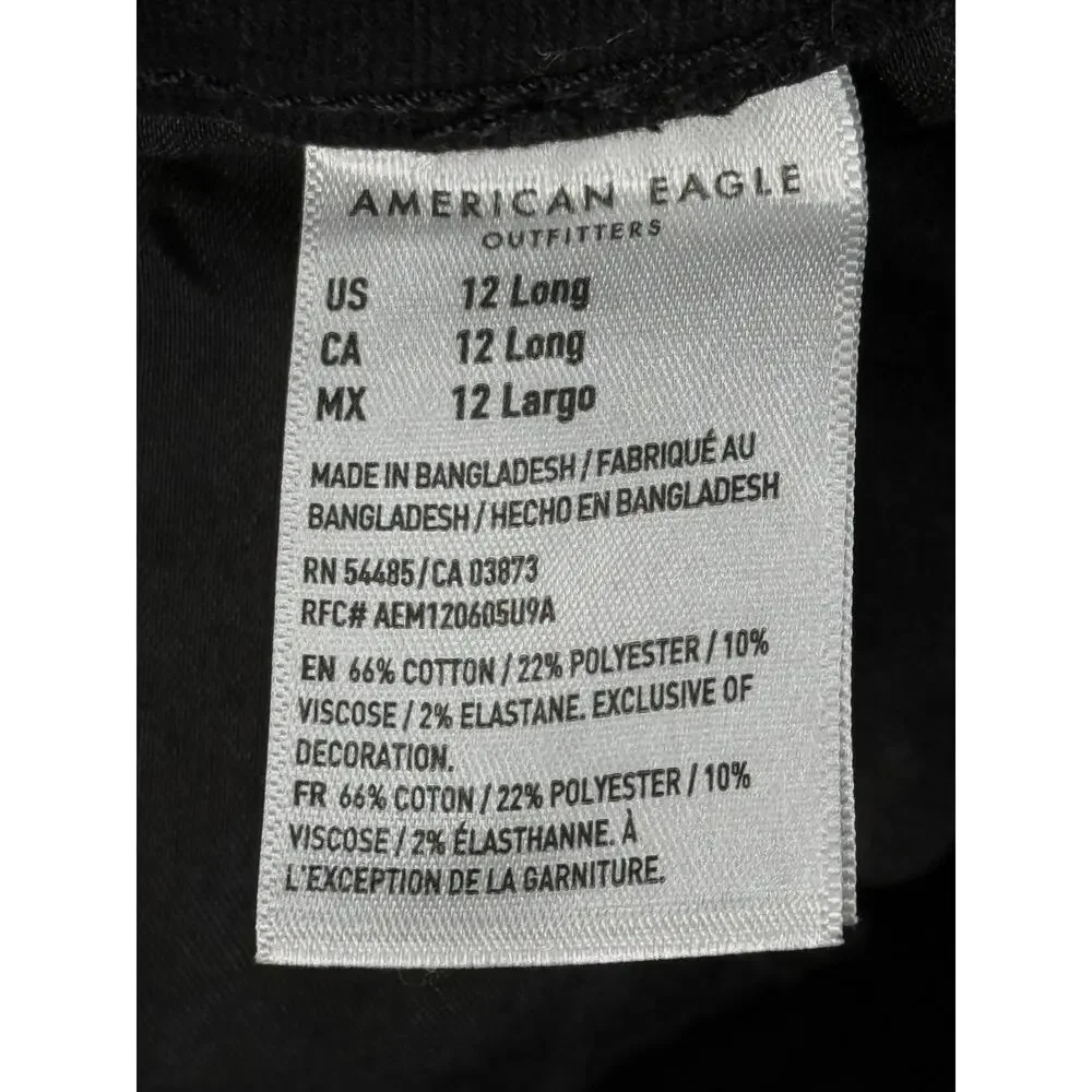 American Eagle Next Level Stretch Cutoff Shorts 12